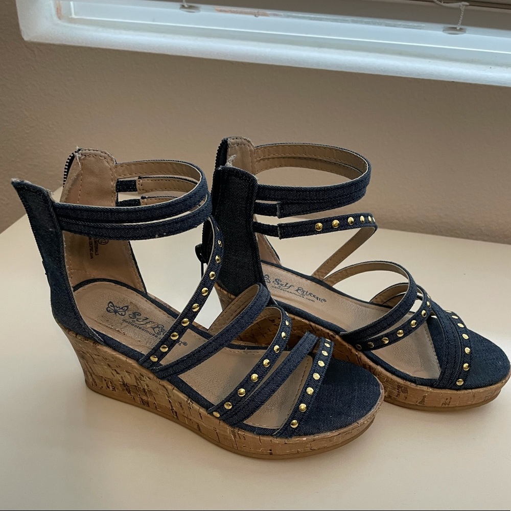 Girls wedges